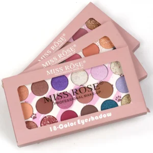 MISS ROSE 3 IN 1, 18 COLOR EYESHADOW PALETTE 1