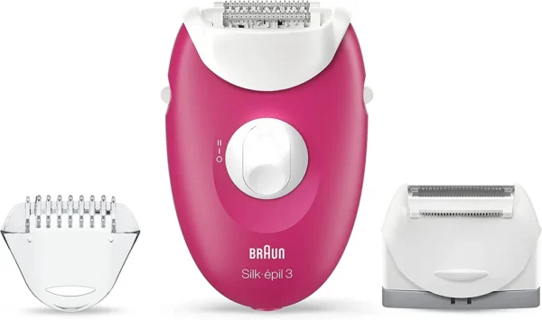 Braun Silk-épil 3 Epilator 3-410 with Shaver & Trimmer 3