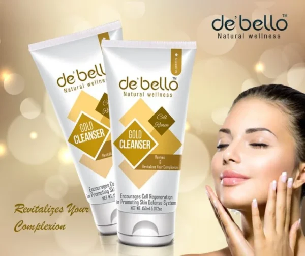 Debello-24K-Gold-Cleanser-150ml-