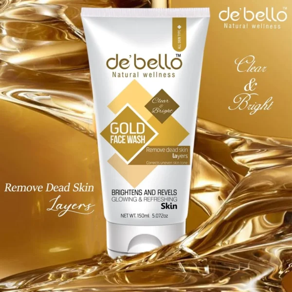 Debello-24K-Gold-Face-Wash-150ml