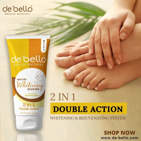 Debello-Hand-Foot-Whitening-Bleach-Mask-150ml-