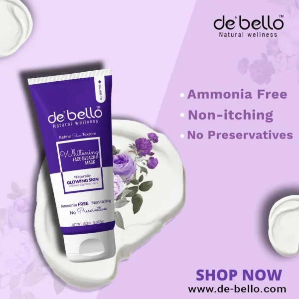 Debello-Whitening-Face-Bleach-Mask-150ml-