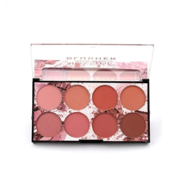 MISS ROSE 8 COLOR BLUSH PALETTE 1